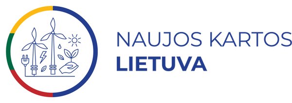 Ekonomikos gaivinimo ir atsparumo didinimo plano „Naujos kartos Lietuva“ logotipas